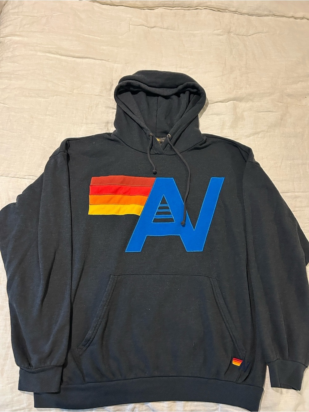 Aviator Nation Charcoal Hoodie